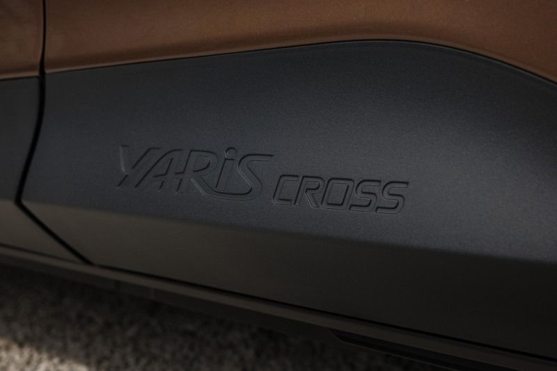 Détail latéral de la Yaris Cross